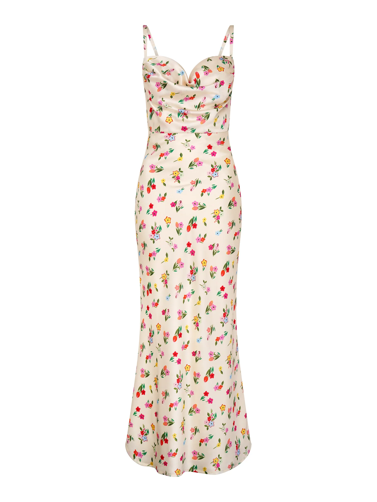 Belle Dress in Yellow Floral - Image 5