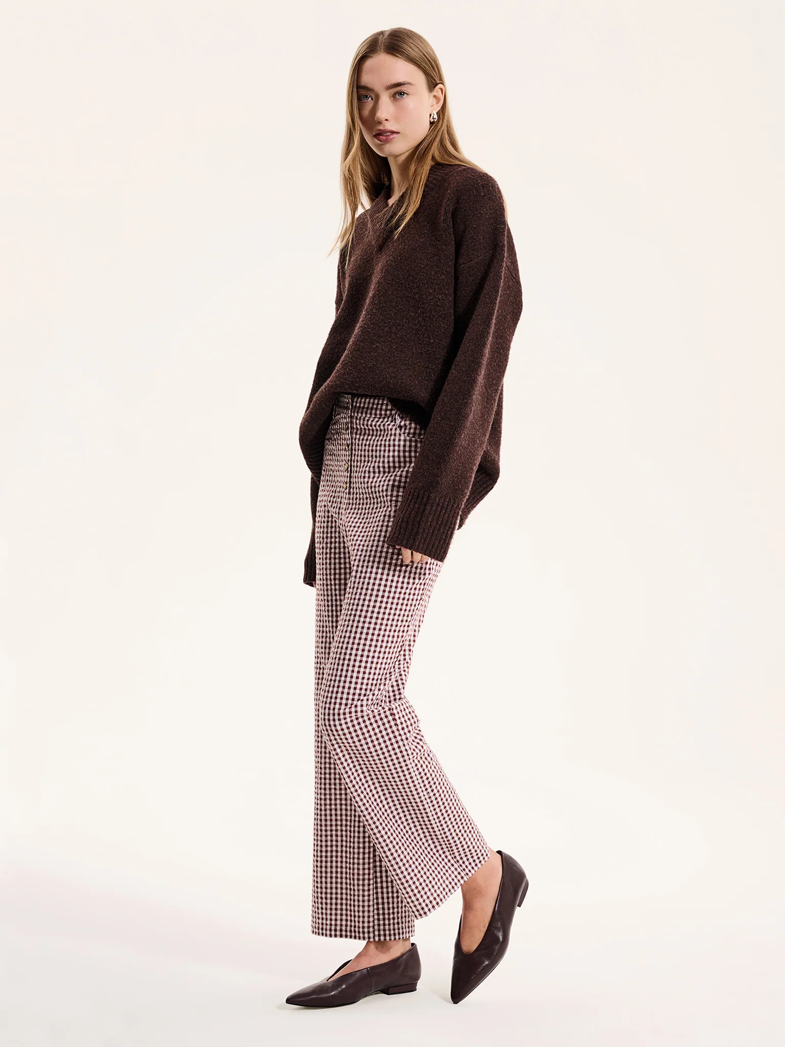 Elodie Trouser in Brown