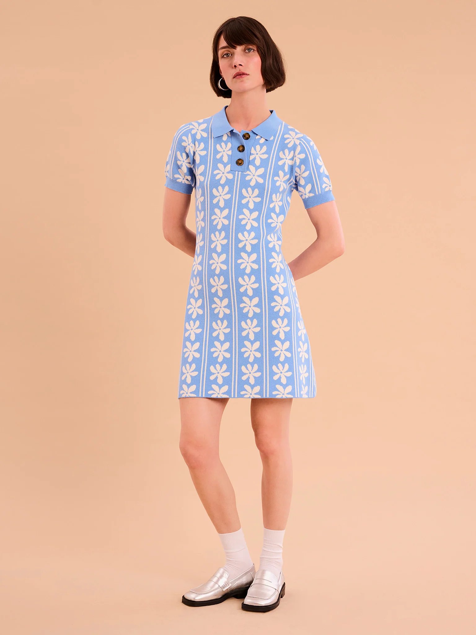 Fable Floral Knit Dress