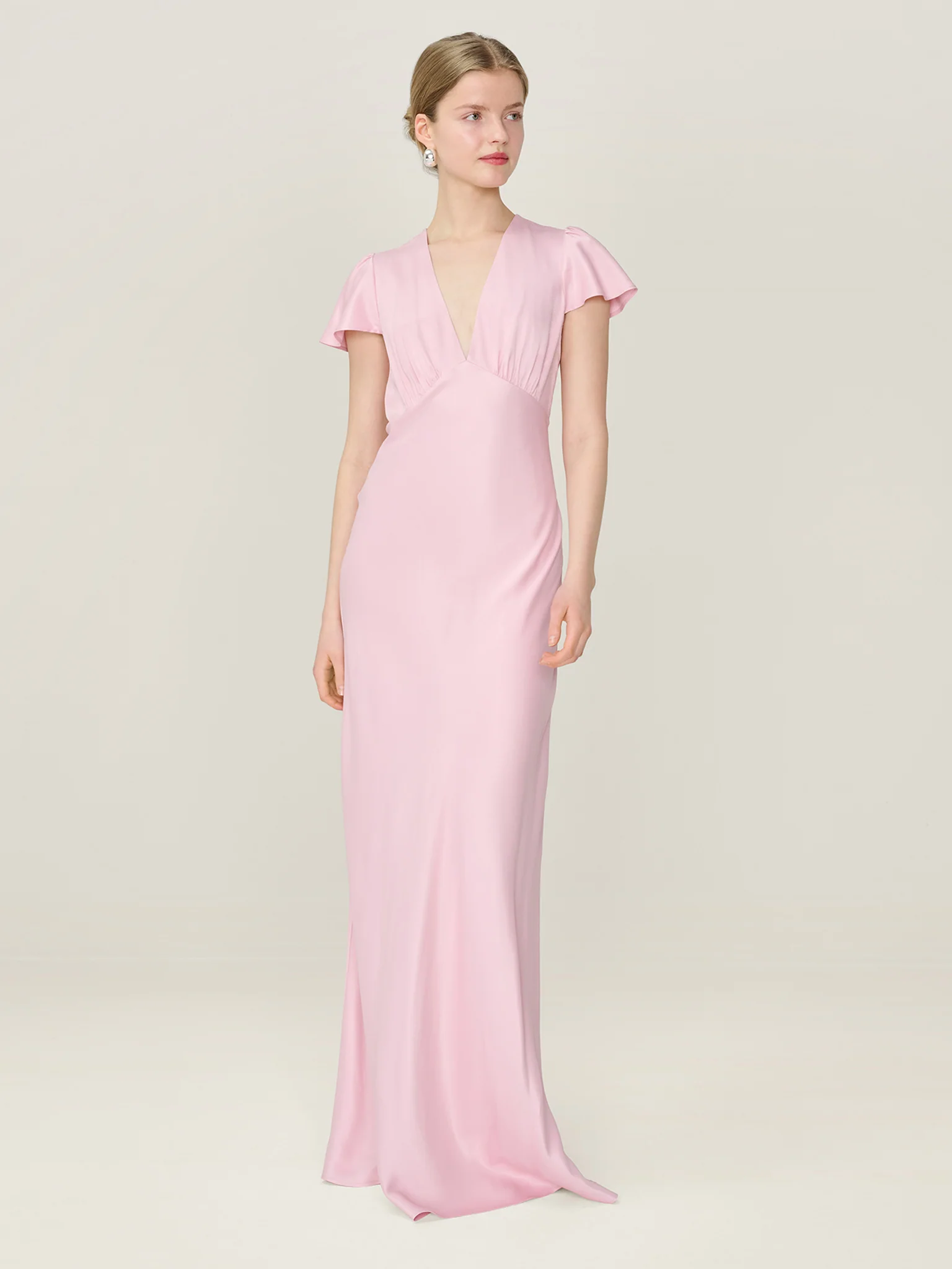 Fai Dress in Bleached Mauve