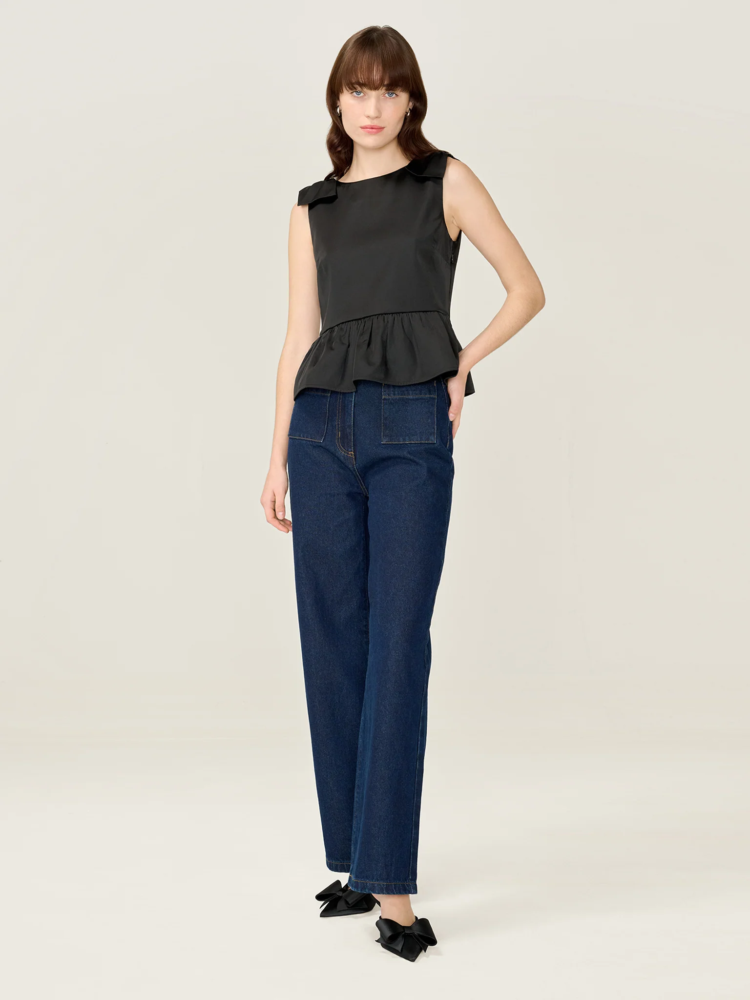 Keelee Top in Black