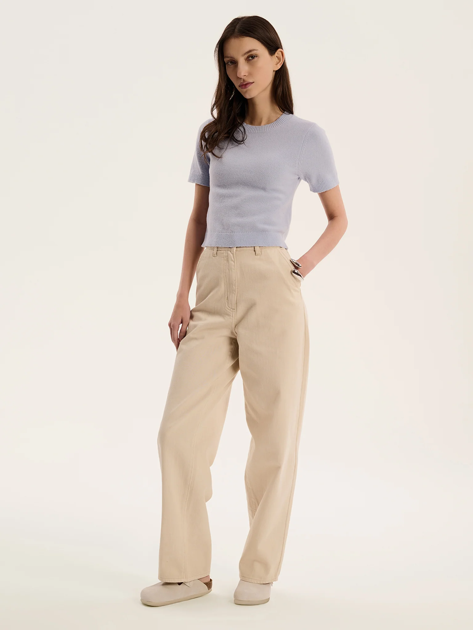 Lexi Top in Light Blue - Image 2