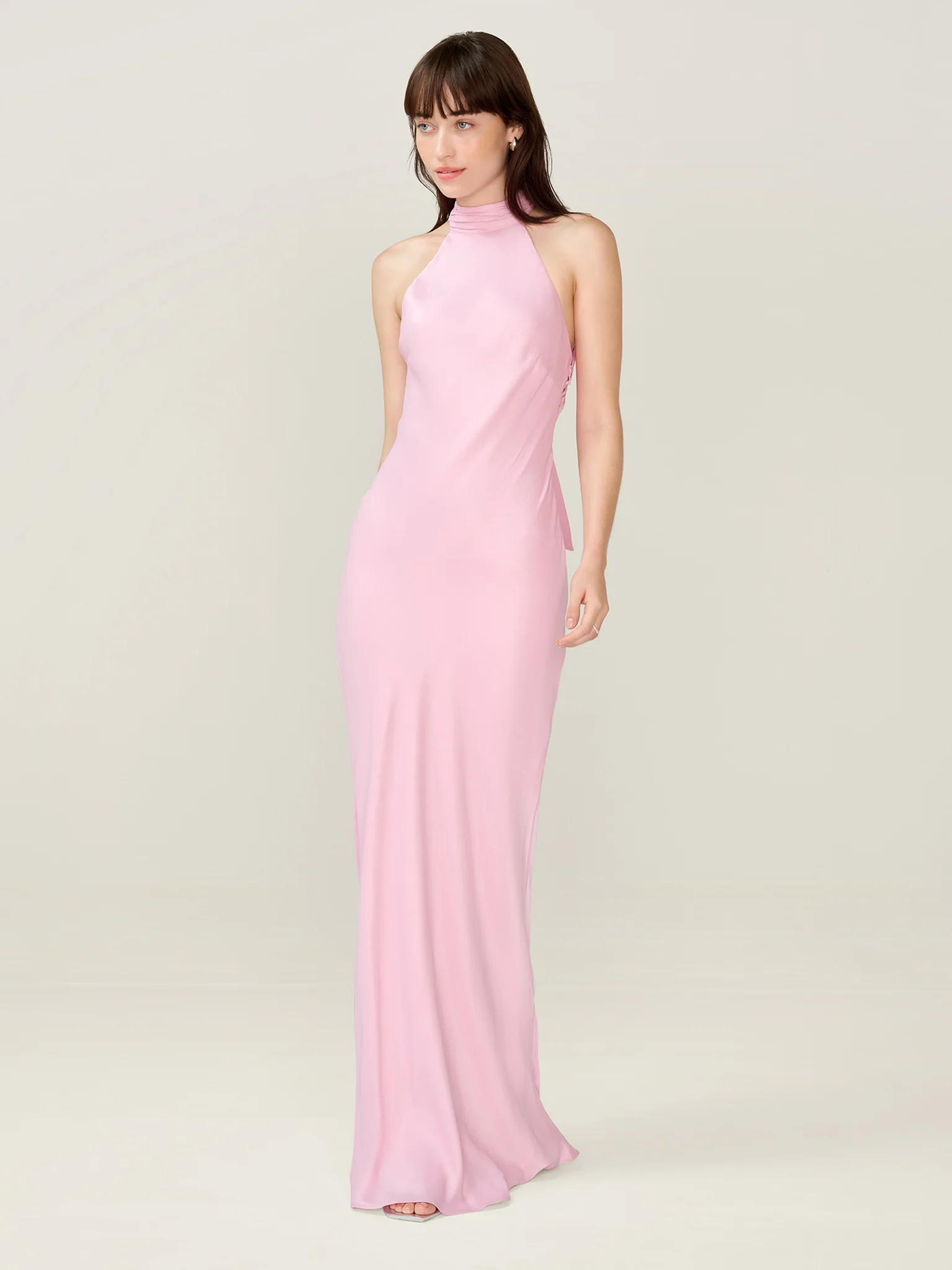 Milos Dress in Vintage Pink