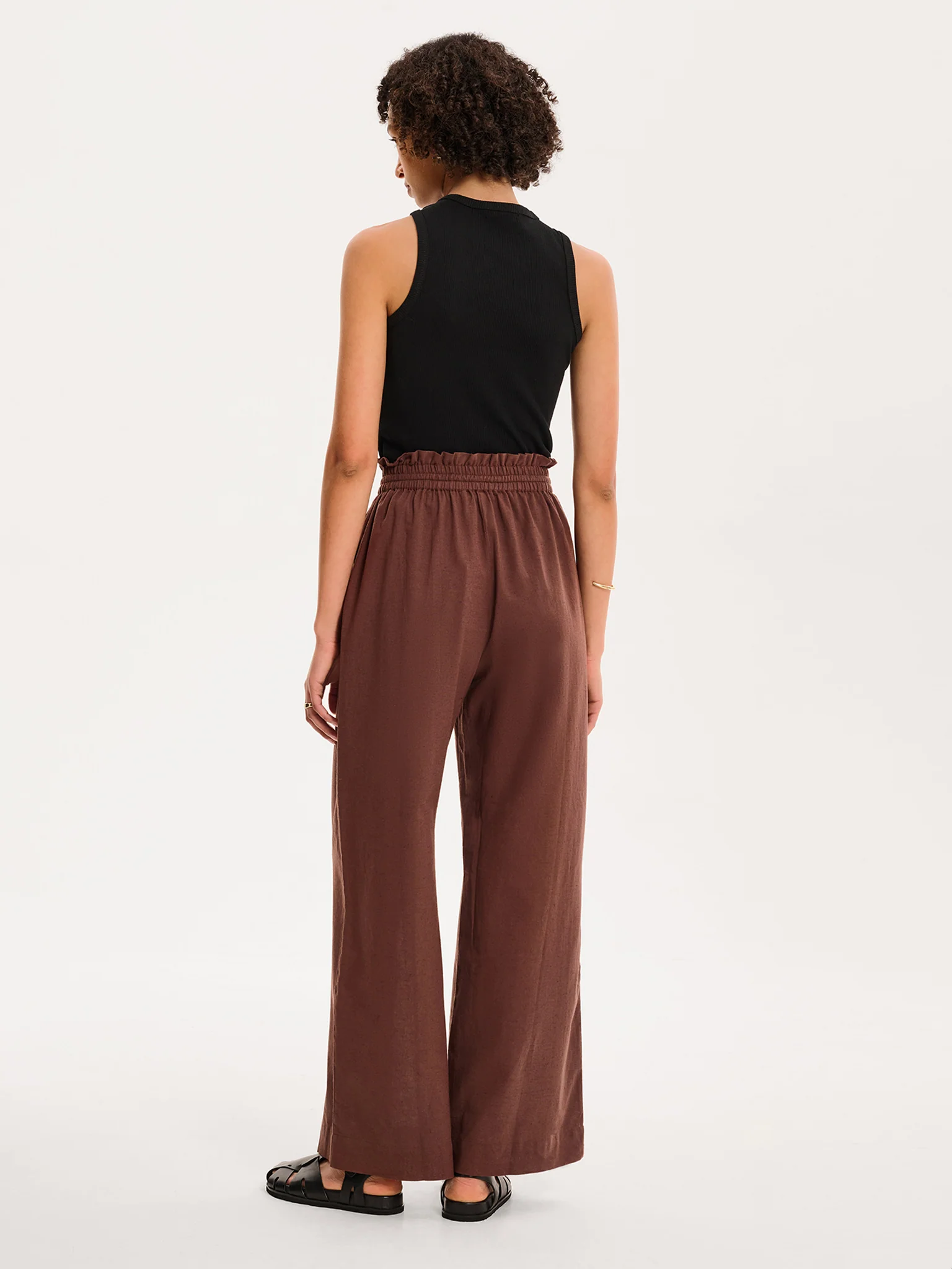 Rommy Trouser in Chocolate - Image 3