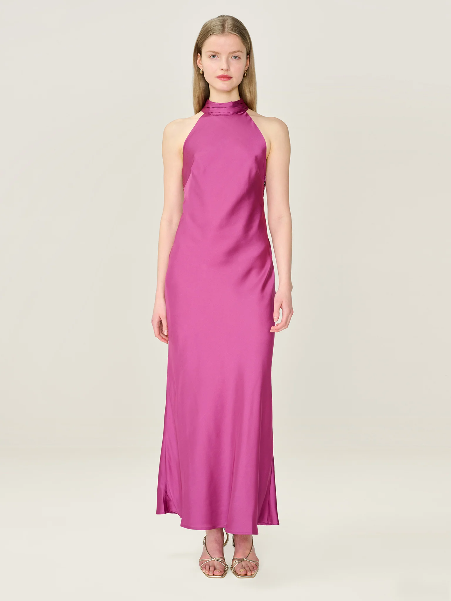 Seychelles Dress in Magenta
