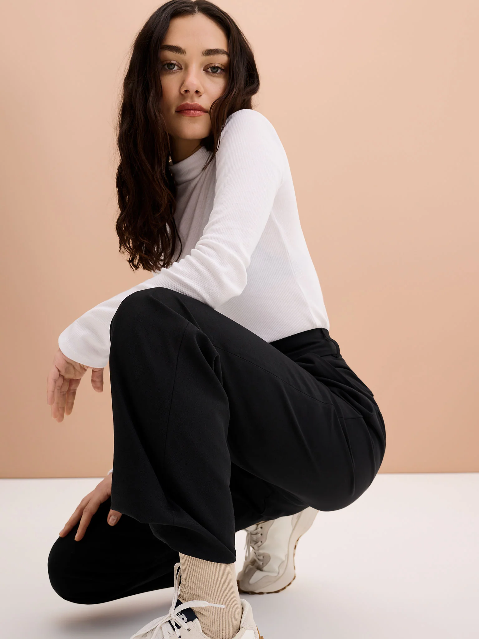 Cinnamon Tall Trouser in Black - Image 4