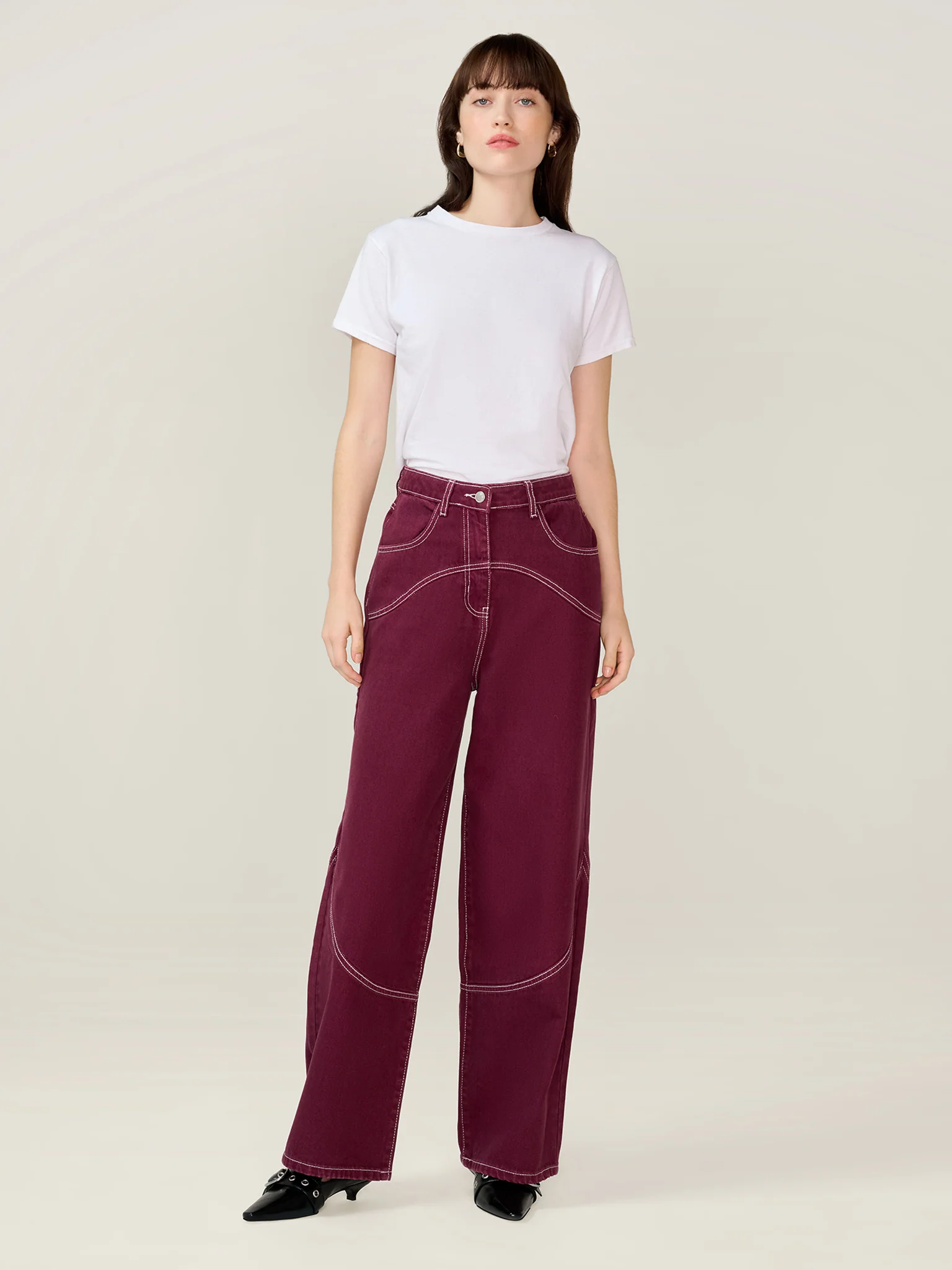 Zola Jean in Burgundy